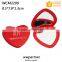 China Wholesale Heart Shaped Double Sided Mirror for Girls