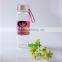 280ML High Quality Best Selling Sport Clear Glass Water Bottle With Cartoon Pattern Silicone Sleeve