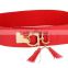 2015 New Designed Red Elastic Lady Waist Belt SWF-W15062903