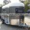 2 horse straight load deluxe horse floats with sunshade
