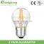 CE ROHS UL Dimmable full glass G45 E27 E14 E12 led filament bulb