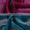 custom solid silk chiffon fabric for summer dresses