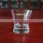 Machine made thick drinking glass for whisky 9oz