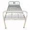 Single Function Powder Coated Hospital Flat Medical Bed