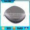 gray pu leather cover eva folding travel case with handle