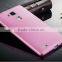 2016 deluxy mirror back cover for huawei honor 7i ,for metal bumper case
