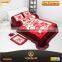 HOT!100 polyester blanket and 6PC bedding sets with floor mat and long pillow.