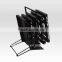 Folding adjustable A4 metal literature rack