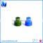 High performance electrically non-conductive silicone cellular wall entry cable connector