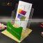 Factory wholesale delicate design acrylic brochure holder