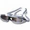 High quality factory price waterproof anti fog swimming glasses, swimming goggles electroplated design
