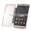 Flip mirror hard phone case cover for huawei d199, for huawei d199 clear view mirror case
