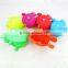 Fashionable fish shape silicone coin purse silicone jelly coin purse