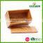 2016 Most Popular Design Bamboo Bread Bin/wood Bread Box With Lid