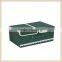 Two lids non-woven storage box with division inside