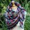 Wholesale Adorable Acrylic Plaid Scarf