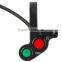 Universal plastic Motorcycle ATV Bike Scooter Offroad 7/8'' Switch Horn Turn Signals OnOff Handlebar Button