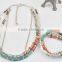 New designs beads jewelry handwork multi-layer mixed color beads sets deluxe bead set