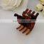 12 Pcs 1.1" Long Black brown Plastic Mini Hairpin 10 Claws Hair Clip Clamp for Ladies