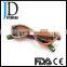High Quality Custom Made Butterfly Style Natural Wooden Sunglasses