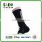 Well Pattern Black Cotton Sports Socks