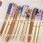 Chinese high quality opp wrapped bamboo wooden tableware chopsticks