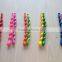 Colorful Spiral children kids toys balloon/ long twist latex screw balloons