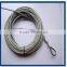 6.0mm Steel Wire Rope Sling Cable With Thimble Eye
