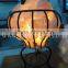 Iron Stand Lamp , Salt Chunks , Salt Lamps , Design Salt Lamp ,