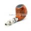 Quit smoking e wood pipe smoking pipe cheap 800 puffs real wood pipe wholesale