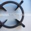 Enamel cast iron grid, cast iron pan support, gas cooker top