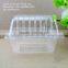 BOPS High transparent plastic swiss roll cake, pastry packing container