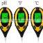 4-in-1 Soil Meter for moisture PH Light Temperature Gardening Test Meter