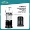Ultra bright portable outdoor 30LED camping lantern black collapsible led camping light