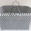 Large cheap handled colored plastic strap woven basket