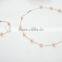 6-7 mm pink freshwater pearl necklace and bracelet sets