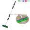 telescopic water flow through garden brushes, outdoor sweeping brush