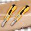 Factory 2017 Hot Sale Plastic PP Handle 18mm Cutter Knife Utility Knife Pocket Knife Multi Tool Wall Cutter Sxl223