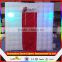 High Quality LED Inflatable Velcro Wall with wall Mounted Photo Booth Inflatable Photo Booth For Sale