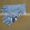 Five finger Aluminium Foil heat protective gloves for heat protection