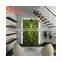 Wholesale artificial plastic green wall plants with garden vertical system green wall hanging artificial flowers for decoration