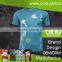 Fashion wear Heat transfer polyester soccer uniforms set