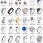 20170619 Latest Earrings Rings in Stock