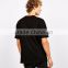 MGOO Newest Arrival Beautiful Embroidered T-shirt Custom Handmade Animal Pattern Tees Mens Black Cotton Tshirts
