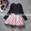 2016 years long sleeve Princess winter Dress wholesale children clothes