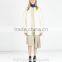 China garments factory winter fake fur coat woman lady rabbit fur long over coat