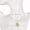 Leaves pendant zircon necklace fashion ideas