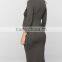 Office Maternity Clothing v Neck Dress