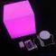 LED cube seat lighting furniture