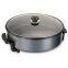 Round Electric Pizza Pan 1500W Large Pizza Pan 42cm*7cm